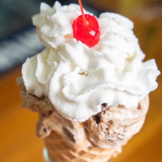 Chocolate Ice Cream.