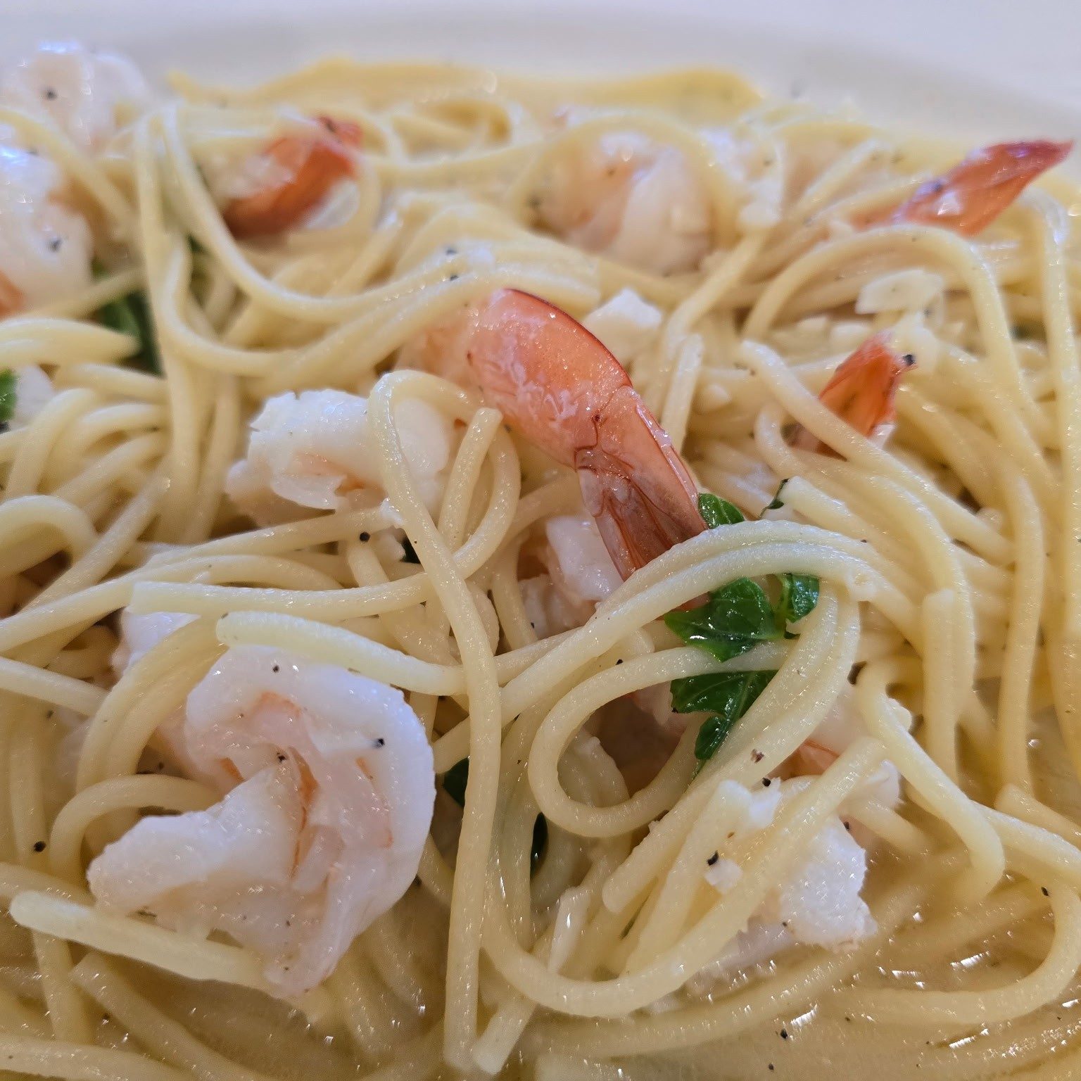 Shrimp Scampi.